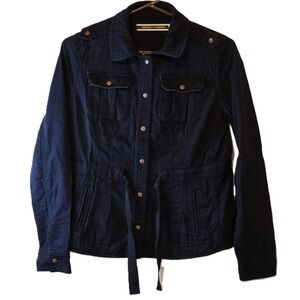 Daughters of Liberation Jacket - Women's Size 4 - Black Button Up Military